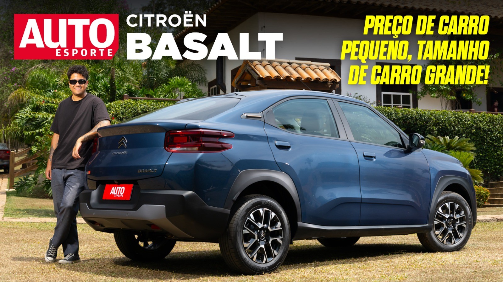 Vídeo: Citroën Basalt parece o Fiat Fastback e tem preço de C3; vale?