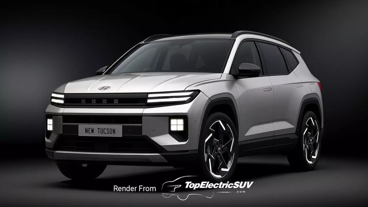 Projeção: novo Hyundai Tucson terá design retrô e antecipa futuro do Creta