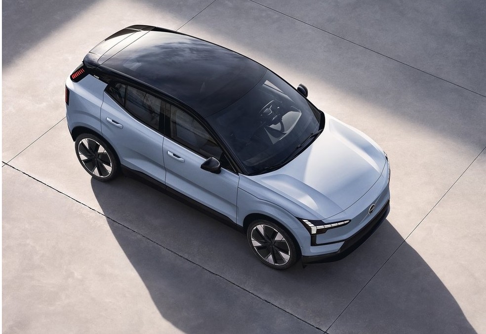 Volvo EX30 é o melhor carro elétrico abaixo de R$ 300 mil vendido no Brasil — Foto: Divulgação