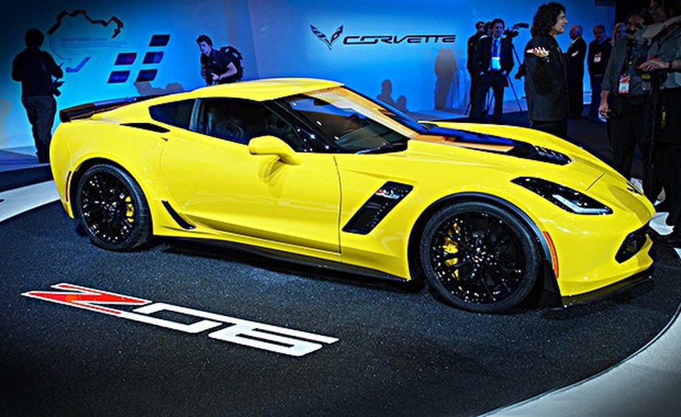 Chevrolet Corvette Z06 no Salão de Detroit 2014 (Foto: Newspress) — Foto: Auto Esporte