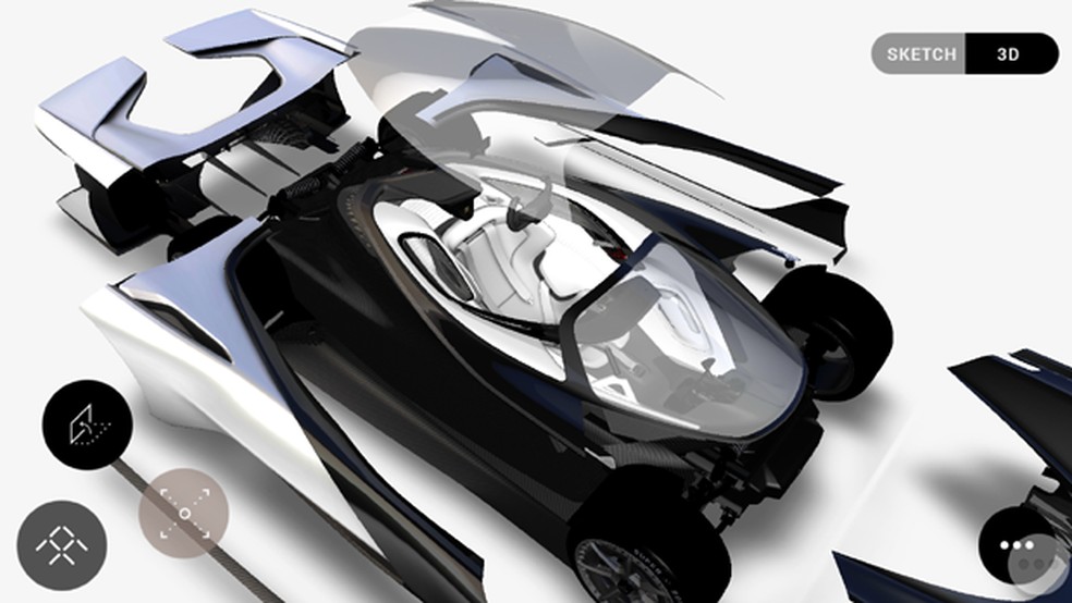 Faraday Future lança app do conceito FFZERO1 (Foto: Reprodução) — Foto: Auto Esporte