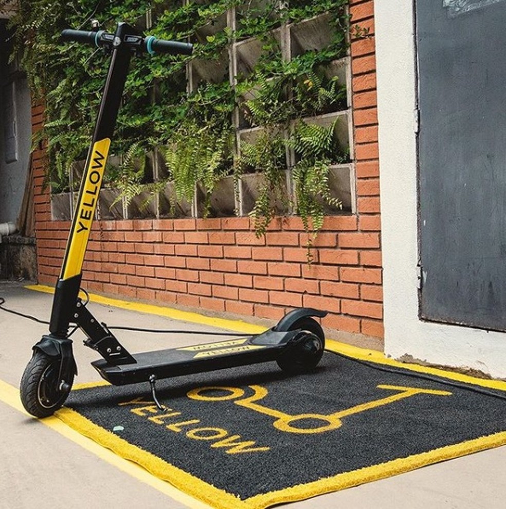 São José passa a ter serviço de patinetes elétricos compartilhados — Foto: Divulgação/ Instagram