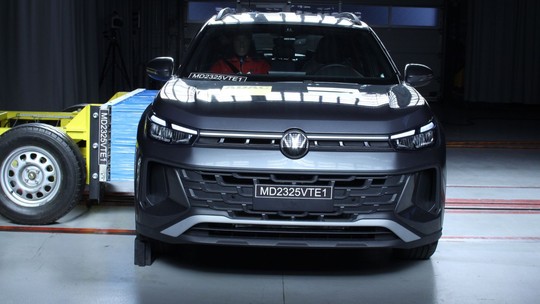Novo Volkswagen Tera tira nota máxima em teste de segurança do Latin NCAP