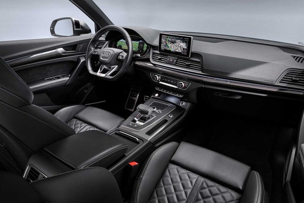 Interior do Audi SQ5 TDI 2019 (Foto: Reprodução/Audi) — Foto: Auto Esporte