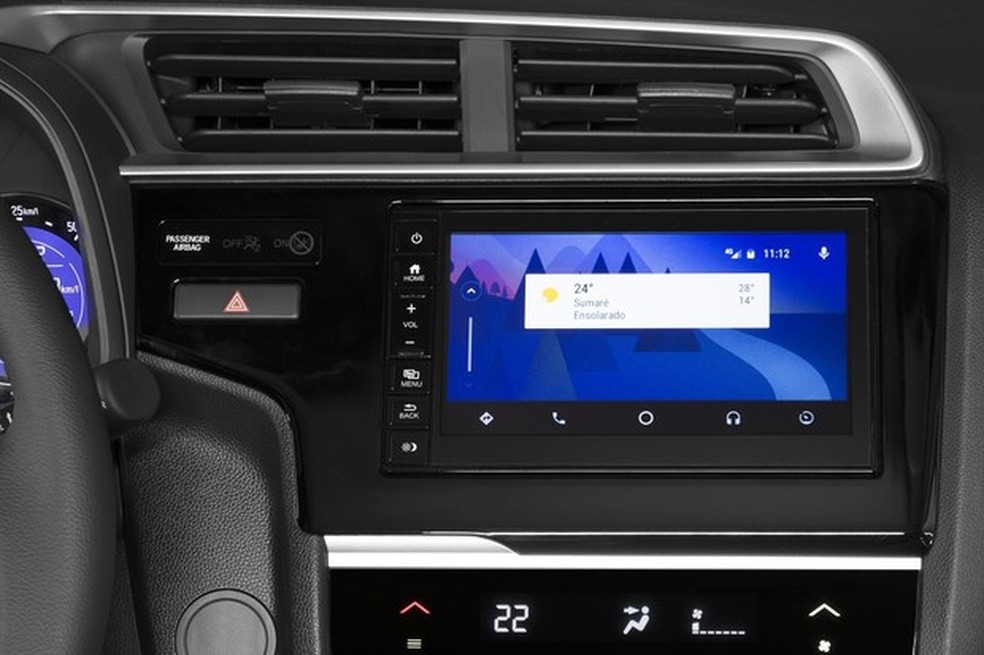 Honda Fit EXL Interior (Foto: Divulgação) — Foto: Auto Esporte