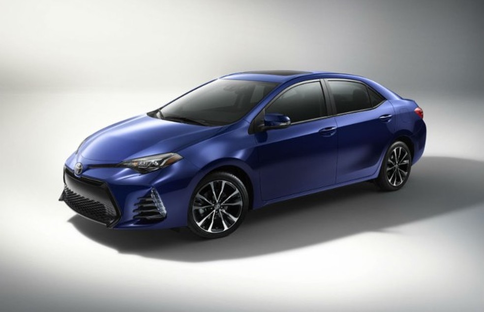Toyota Corolla é reestilizado nos Estados Unidos (Foto: Divulgação) — Foto: Auto Esporte