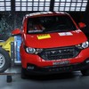 Teste de colisão da Fiat Strada no Latin NCap - Divulgação