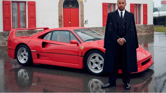 Lewis Hamilton quer ajudar Ferrari a criar novo supercarro e sugere até nome