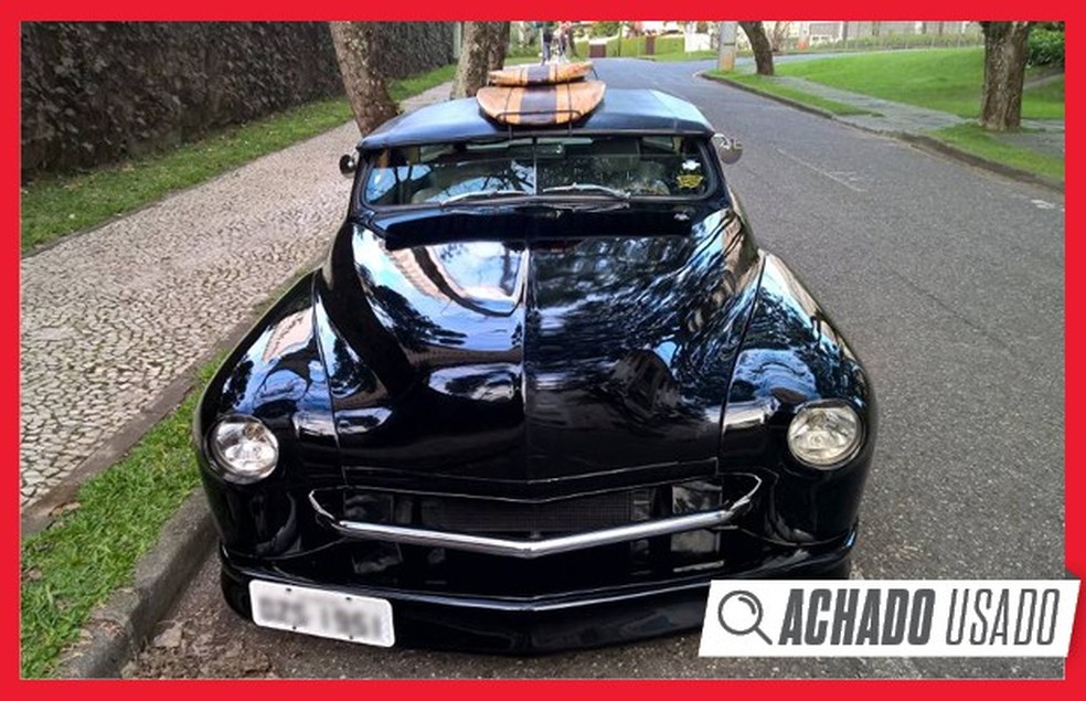 Achado Usado: réplica de Mercury 1951 com visual "Woodie" (Foto: Auto News Brasil) — Foto: Auto Esporte