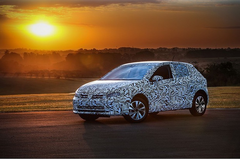 Já andamos na versão pré-série do novo Volkswagen Polo (Foto: Divulgação) — Foto: Auto Esporte