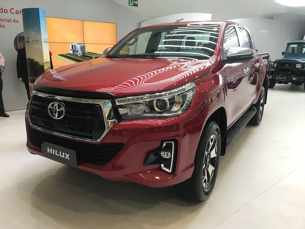 Toyota Hilux 2019 — Foto: André Paixão/G1