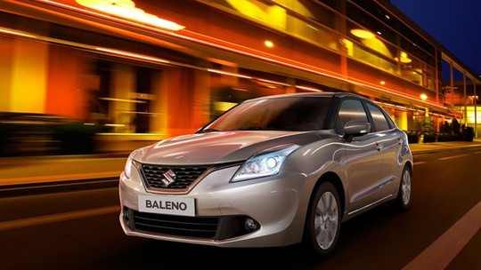Suzuki revela imagens do novo hatch compacto Baleno