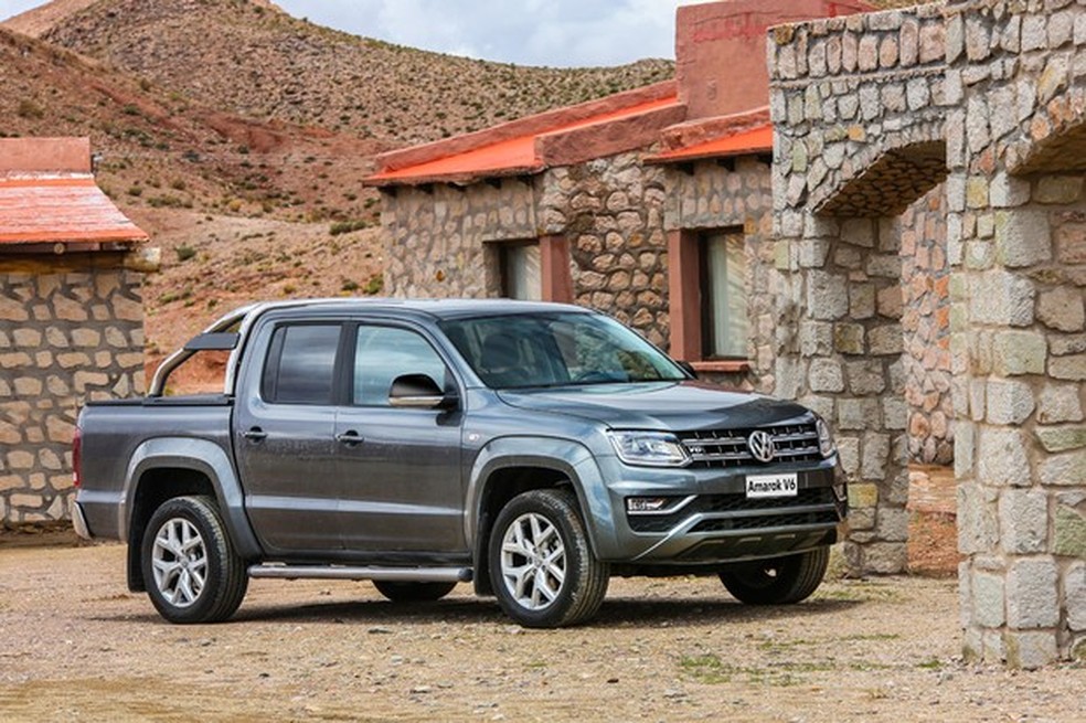 Volkswagen Amarok V6 Highline (Foto: Divulgação) — Foto: Auto Esporte