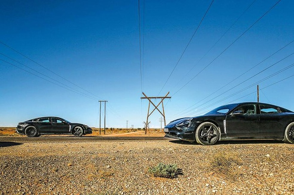 Porsche Taycan (Foto: Divulgação) — Foto: Auto Esporte