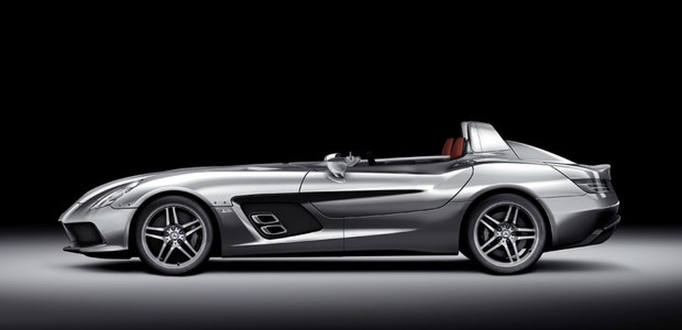 A limitadíssima SLR McLaren Stirling Moss só valoriza com o passar do tempo (Foto: Divulgação) — Foto: Auto Esporte