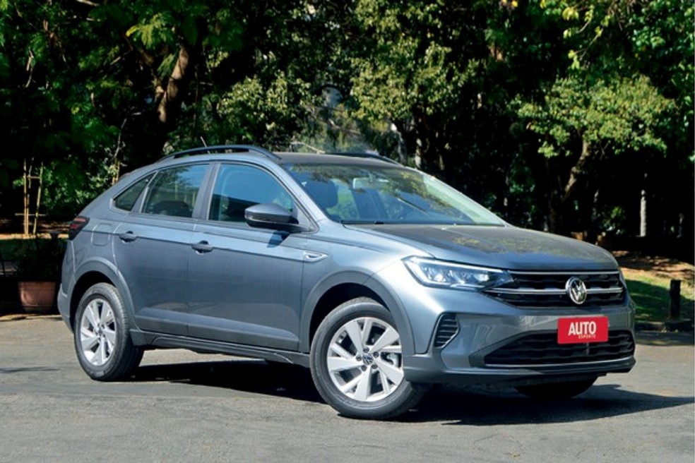 Versão de entrada do SUV, o Volkswagen Nivus Comfortline se destaca pelo custo-benefício e design estilo cupê — Foto: Divulgação/Volkswagen