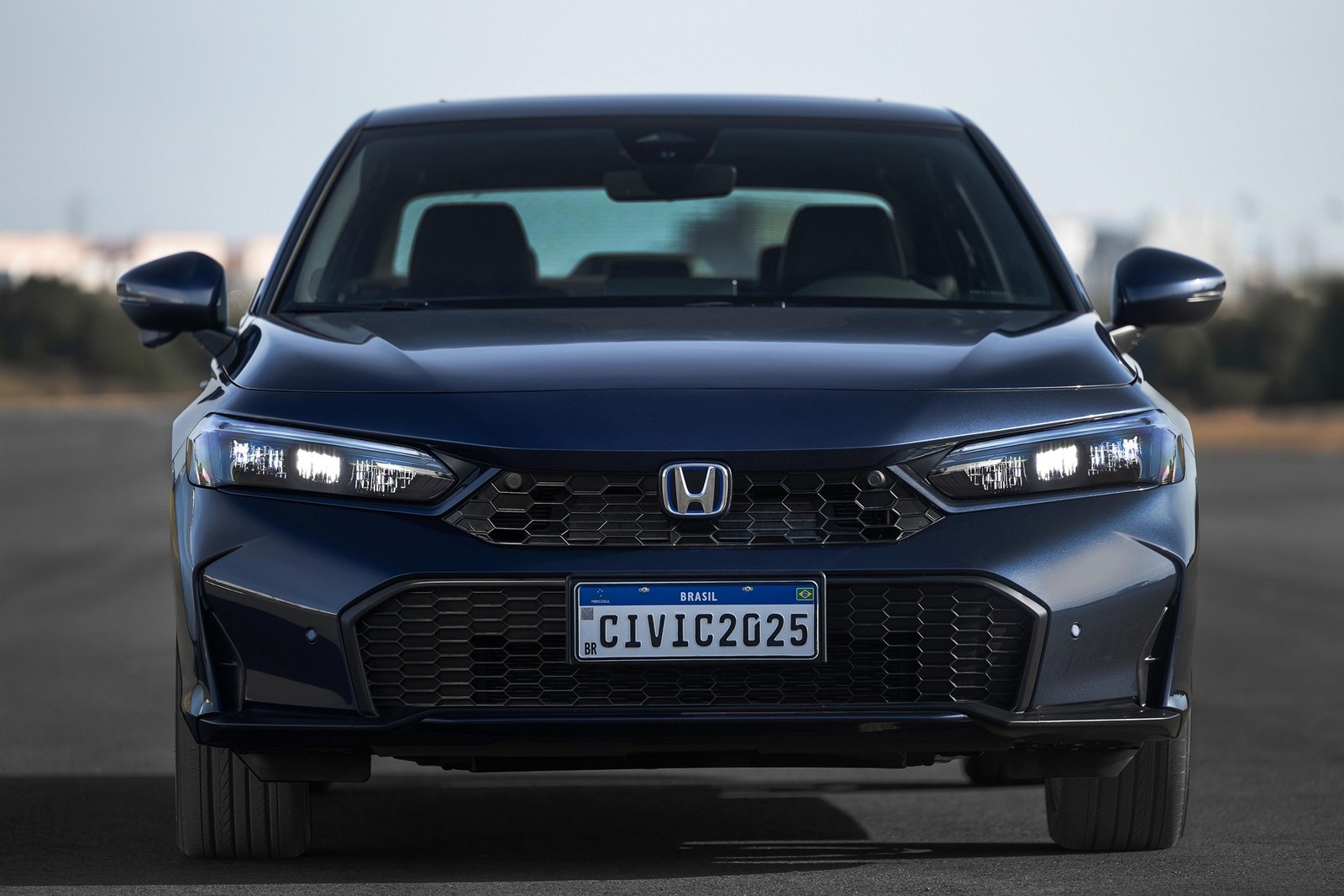 Honda Civic 2025 - frente — Foto: Divulgação