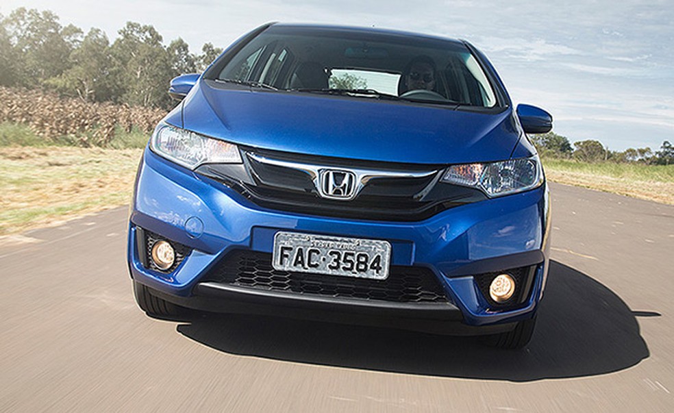 Honda Fit é o carro japonês mais procurado no mercado de usados  — Foto: Autoesporte