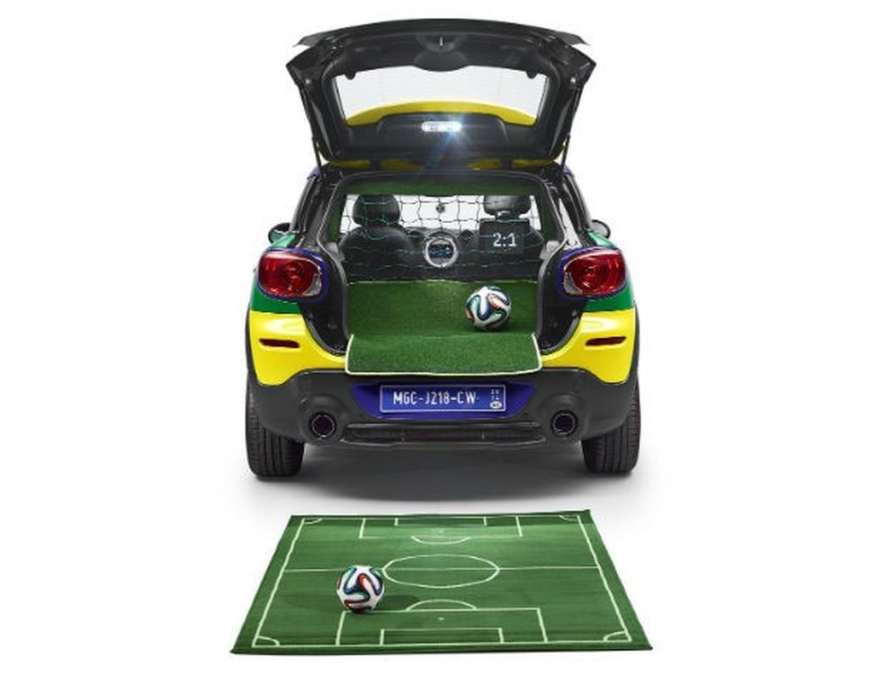 Mini Paceman GoalCooper (Foto: Divulgação) — Foto: Auto Esporte