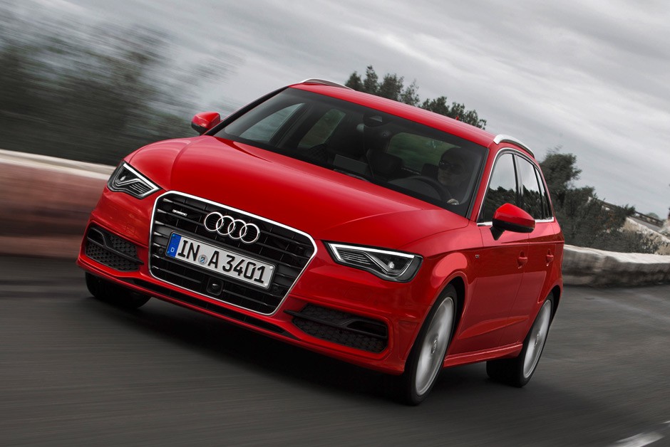 A versão de entrada do Audi A3 Sportback tem o mesmo motor 1.4 TFSI do Golf ( R$ 93.500)