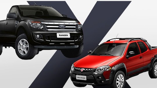 Ford Ranger Sport X Fiat Strada Adventure: Qual picape comprar?