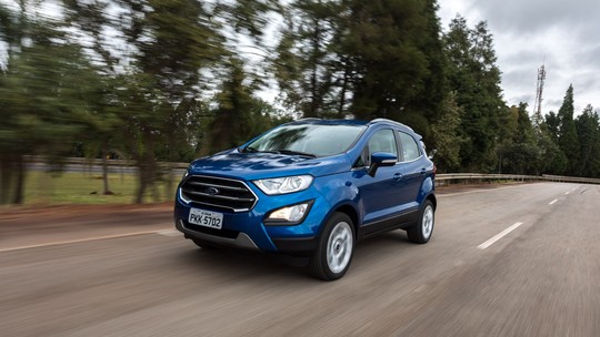 Ford faz recall de 21 mil unidades do EcoSport 1.5; motor pode desligar sozinho