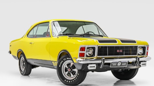 Achado usado: um Chevrolet Opala SS6 1977 todo restaurado digno de concurso
