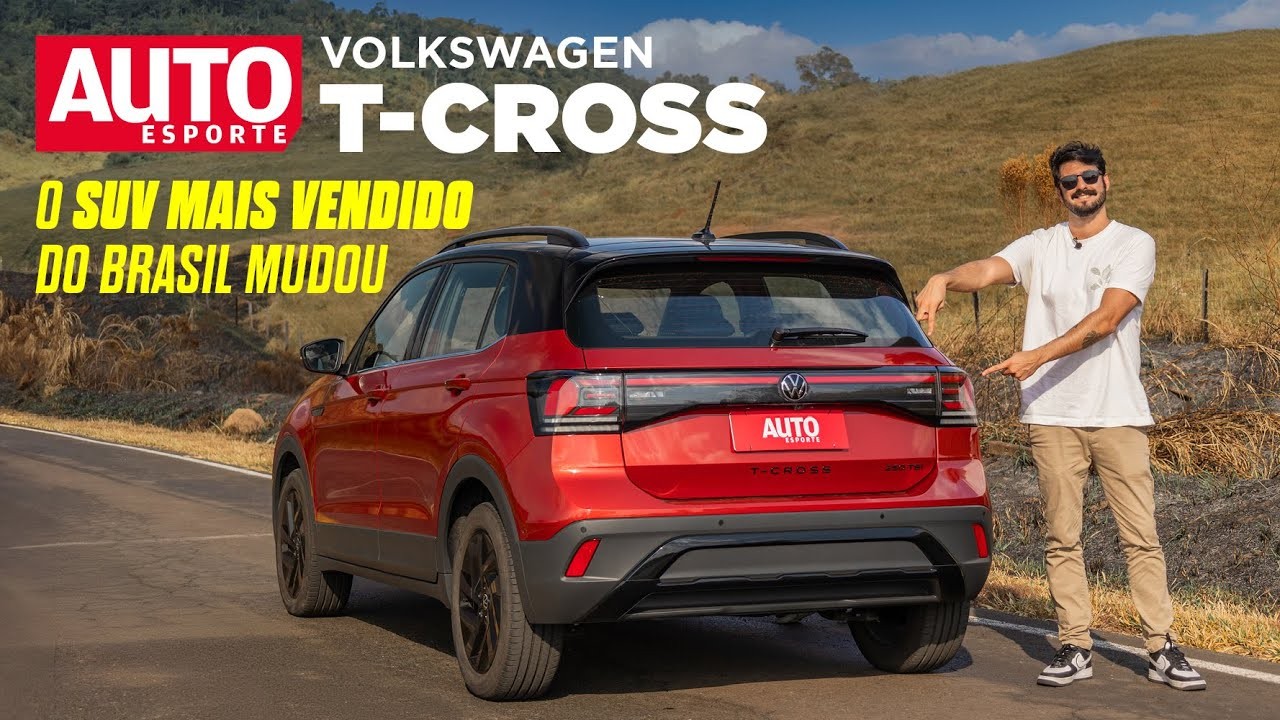 Vídeo: Volkswagen T-Cross 2025 melhorou ou fica devendo na reestilização?