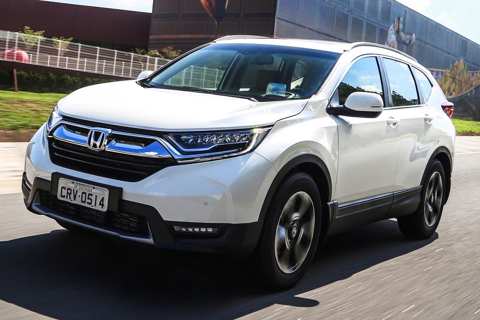 Na quinta geração, Honda CR-V adotou motor 1.5 turbo a gasolina — Foto: Divulgação/Honda