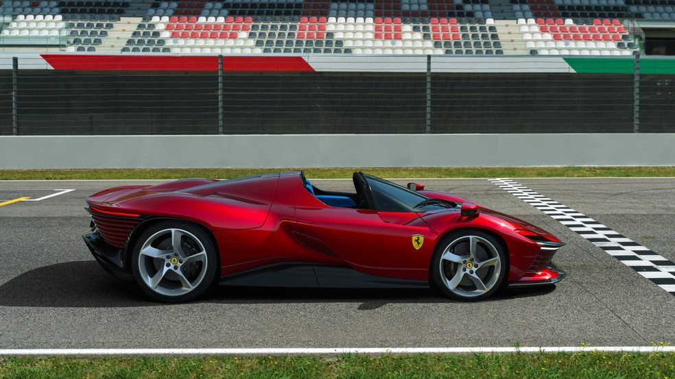 Ferrari Daytona SP3 é o terceiro modelo da série 'Icona' — Foto: Ferrari/Divulgação