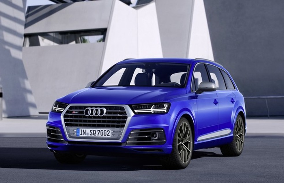 Audi SQ7, versão esportiva do SUV Q7 (Foto: Divulgação) — Foto: Auto Esporte
