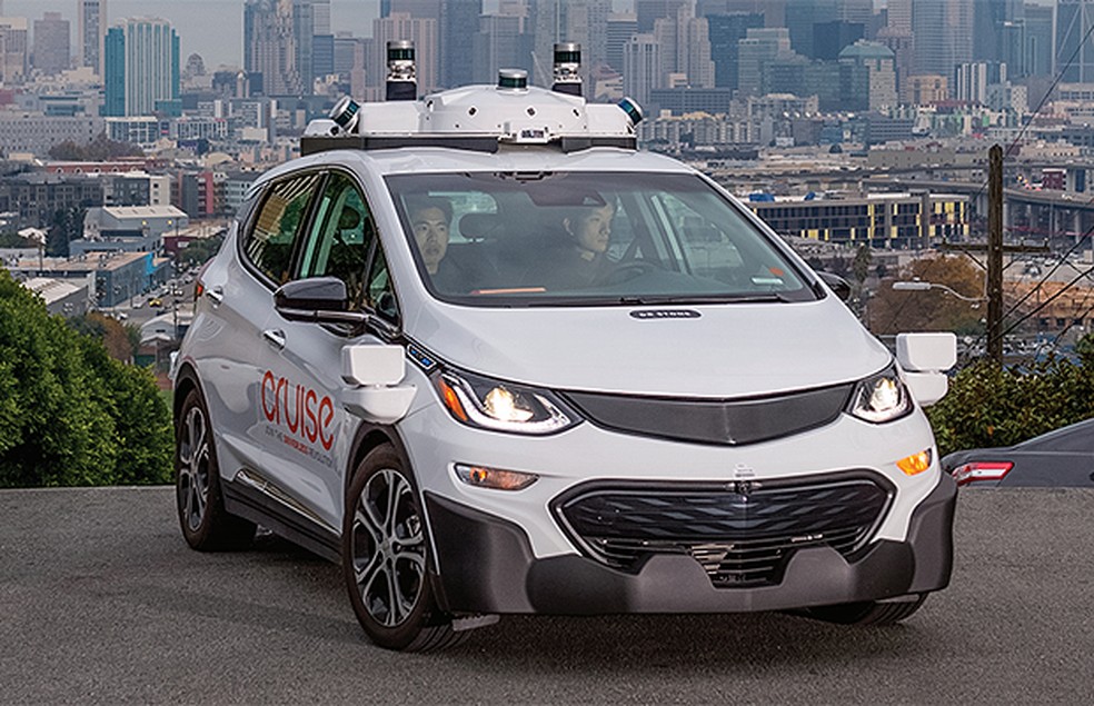 Protótipo do Cruise AV testado atualmente nas ruas de São Francisco pela GM (Foto: General Motors) — Foto: Auto Esporte