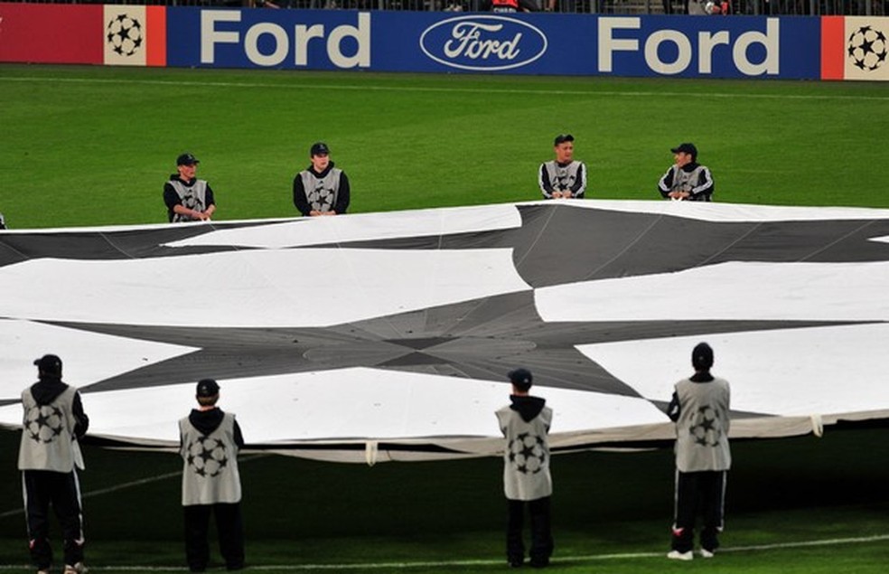 Parceria da Ford com a Champions League (Foto: Divulgação) — Foto: Auto Esporte