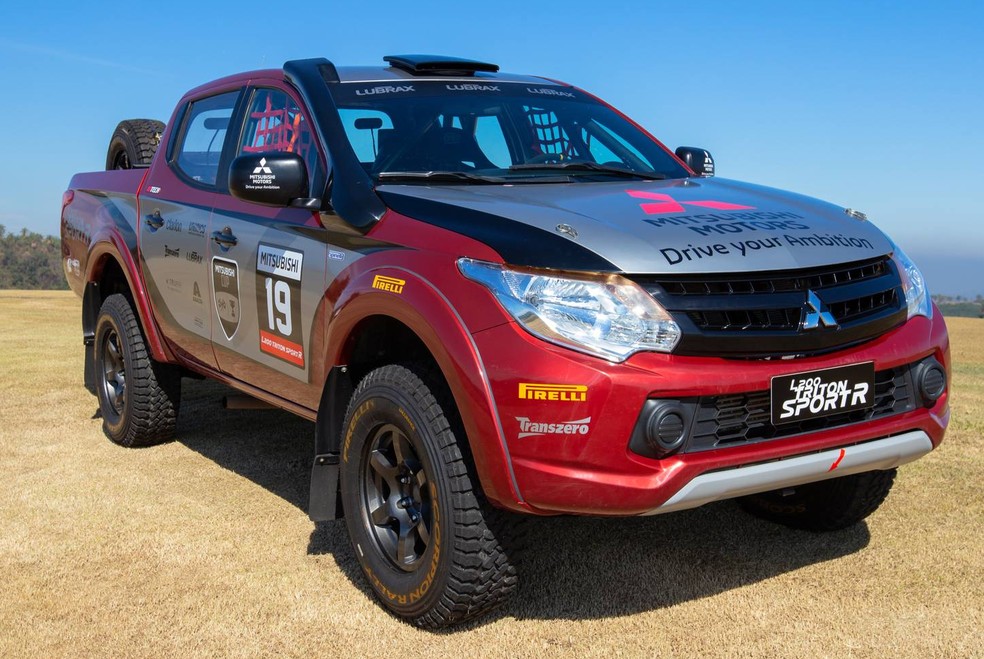 A Triton Sport R foi lançada em 2018 e ainda não recebeu a última atualização da linha L200 — Foto: Divulgação