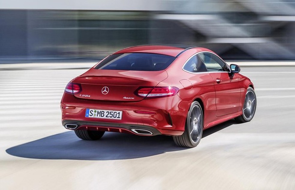 Mercedes Classe C Coupe (Foto: Divulgação) — Foto: Auto Esporte