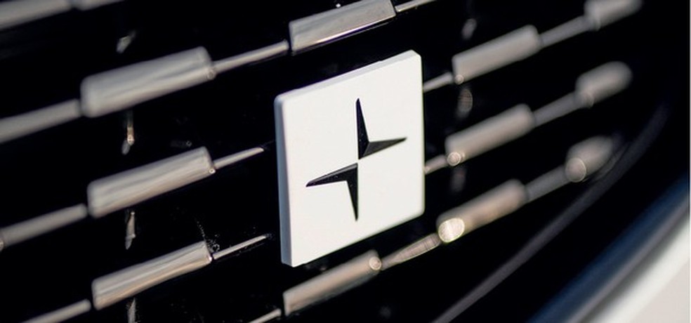 O logotipo da Polestar é bem diferente (Foto: Divulgação) — Foto: Auto Esporte