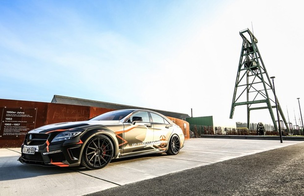 Mercedes CLS 500 Black Edition Stealth (Foto: Divulgação) — Foto: Auto Esporte