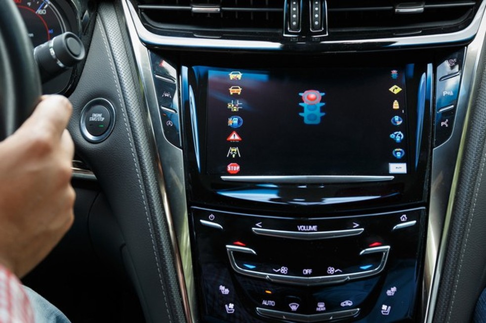 Sistema V2I do Cadillac CTS (Foto: Divulgação) — Foto: Auto Esporte