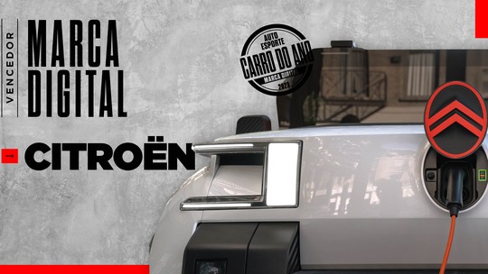 Citroën é vencedora na categoria Marca Digital do Ano da Auto News Brasil