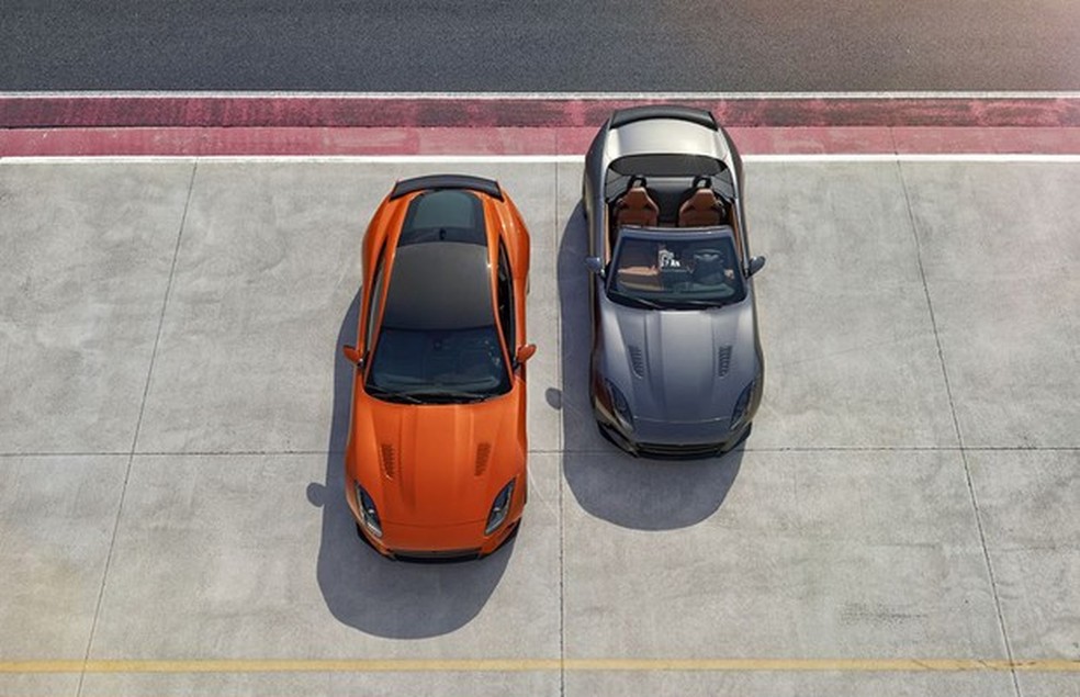 Jaguar F-Type SVR cupê e conversível (Foto: Divulgação) — Foto: Auto Esporte