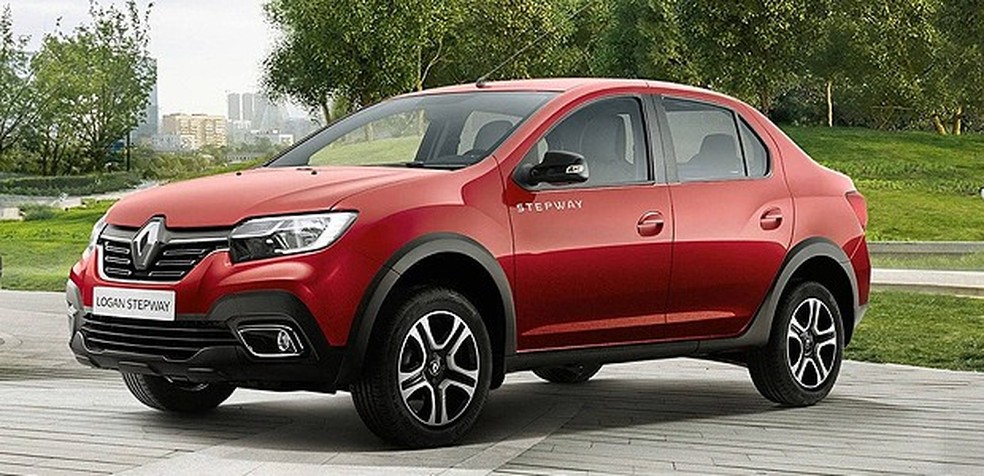 Renault Logan Stepway (Foto: divulgação) — Foto: Auto Esporte