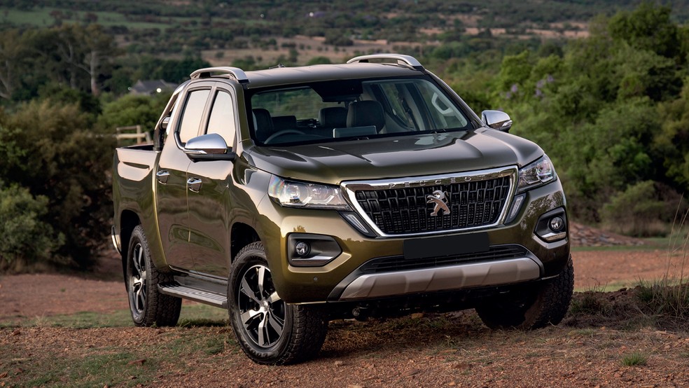 Peugeot Landtrek é uma espécie de "irmã" da Fiat Titano — Foto: Divulgação