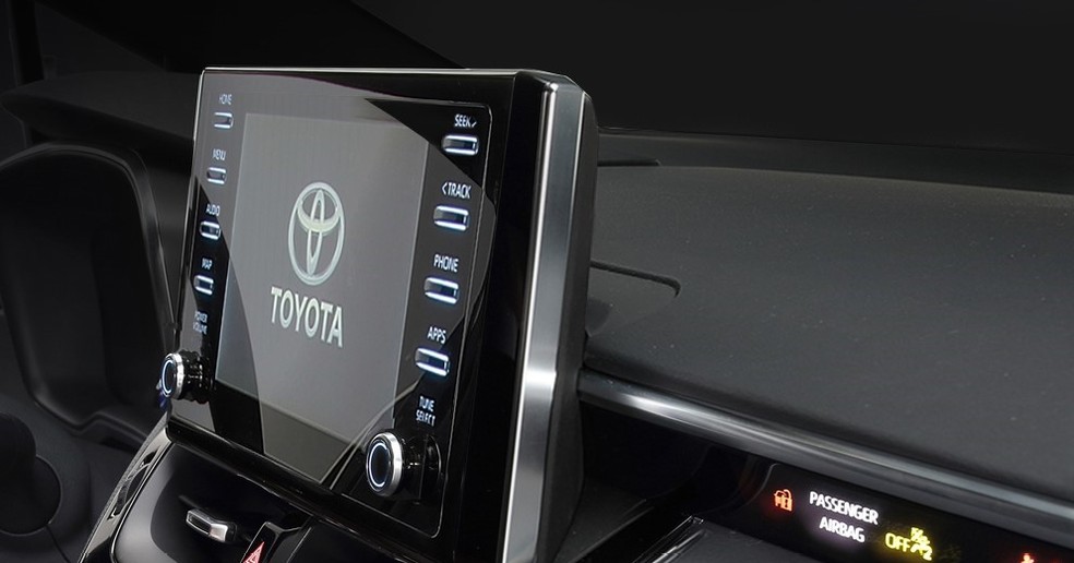 Sistema multimídia Toyota Play — Foto: Divulgação