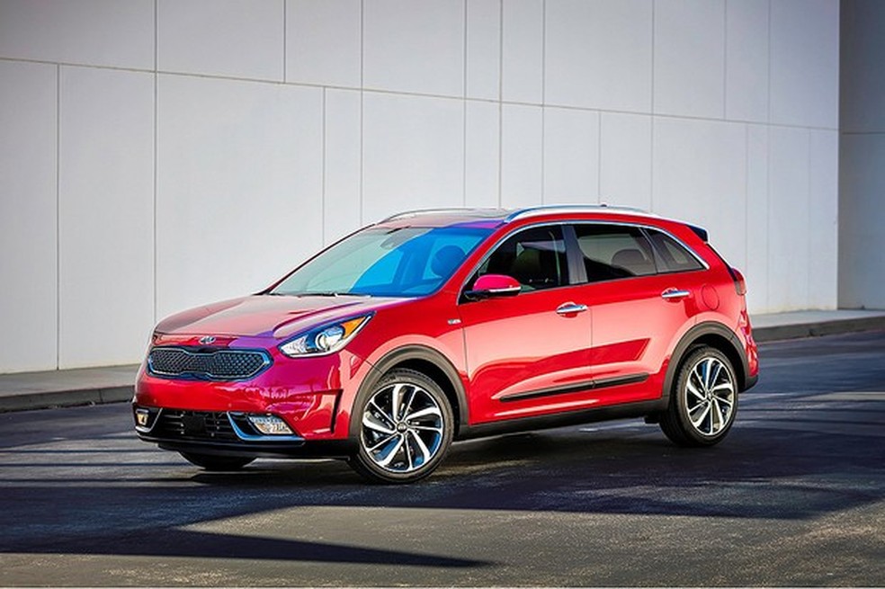 Kia Niro convencional serviu como base para o modelo verde (Foto: Kia) — Foto: Auto Esporte
