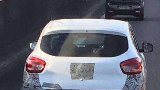 Flagra: Renault Kwid já roda em testes no Brasil
