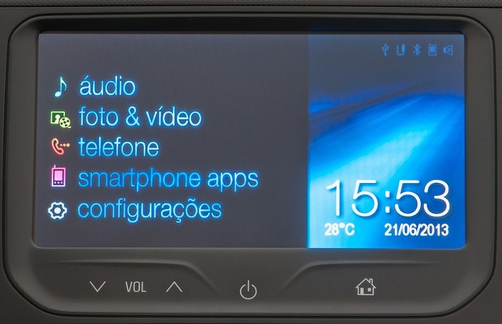 Sistema multimídia MyLink, da Chevrolet (Foto: Divulgação) — Foto: Auto Esporte