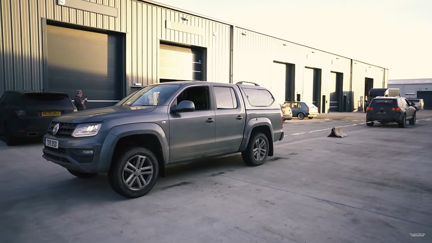 Cabo de guerra: Amarok vs Touareg