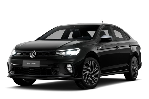 Volkswagen Virtus Exclusive 2026 - diagonal dianteira