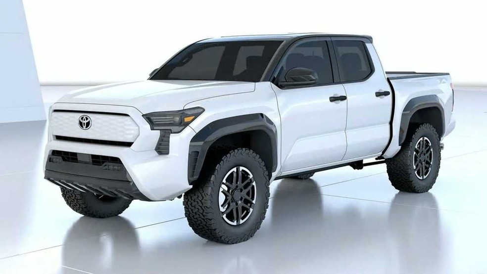 Toyota Tacoma foi mostrada como conceito no ano passado  — Foto: Divulgação