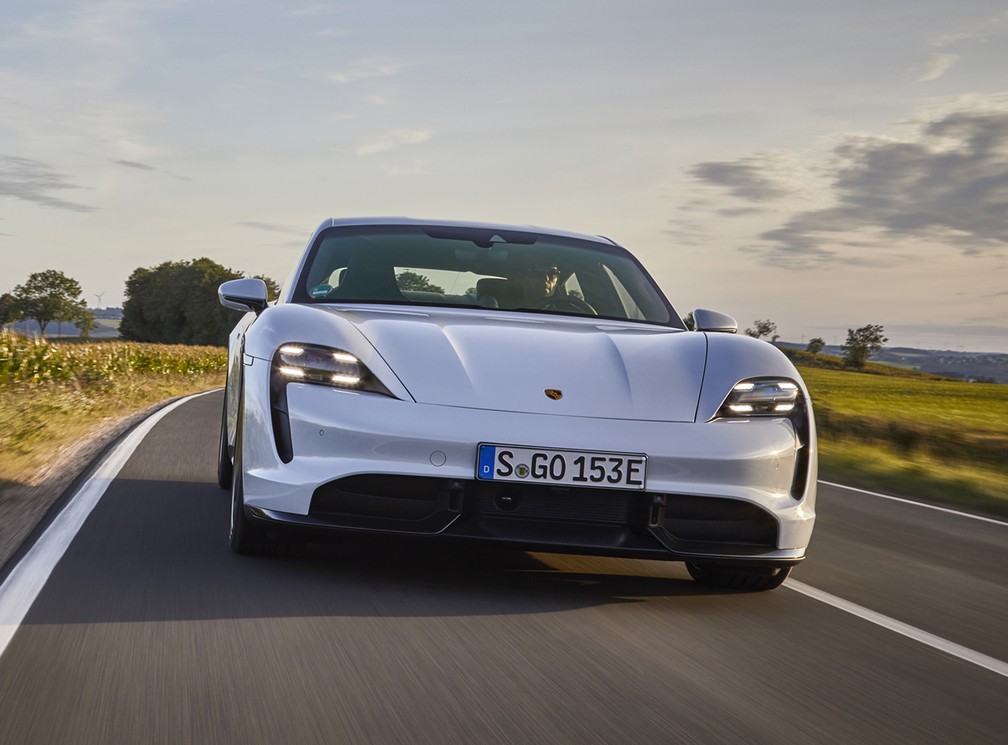 Porsche Taycan Turbo S — Foto: Divulgação